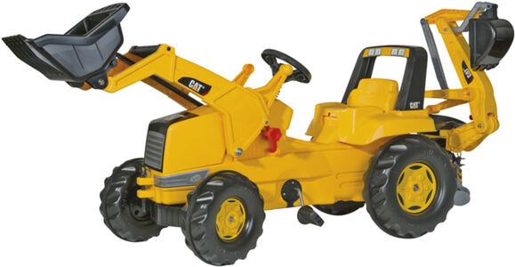 Rolly Toys Junior Traktor CAT med Skuffer