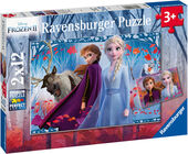 Ravensburger Disney Frozen Puslespill, 2x12 Brikker