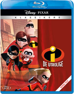 Disney Pixar De Utrolige Blu-Ray