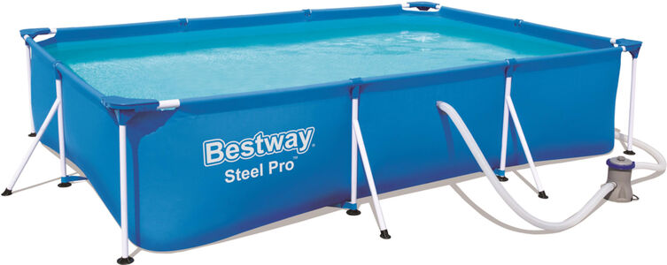 Bestway Steel Pro Basseng med Tilbehør 300 x 201