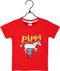 Pippi T-Shirt, Rød