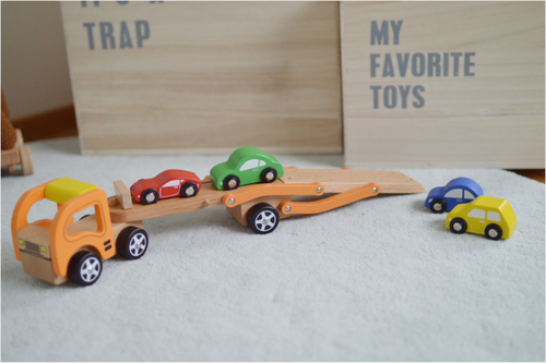 VIGA Lastebil med Biler