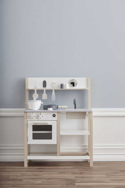 Kid's Concept Lekekjøkken, Natur/Hvit