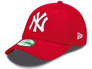 New Era MLB 9Forty Kids League Basic Caps, Scarlett