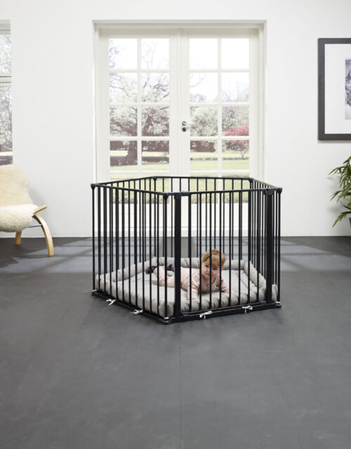 BabyDan Lekegrind Flex Inkl. Lekematte Svart