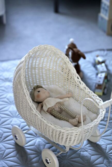 Smallstuff Dukkevogn, Hvit