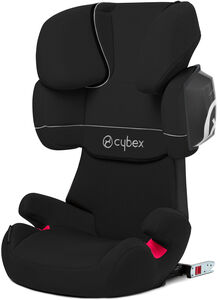 Cybex Solution X2-Fix Sliver Line Beltestol, Pure Black