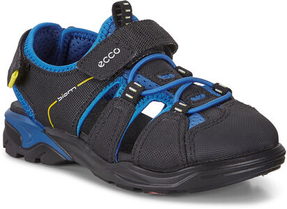 ECCO Raft Sandal, Black/Bermuda Blue