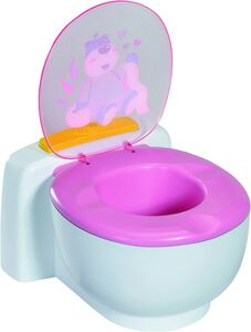 BABY Born Dukketilbehør Bath Poo-Poo Toilet