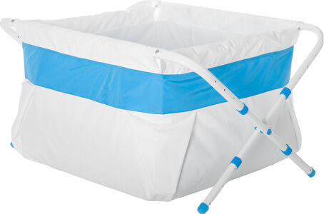 BiBaBad Flexi Sammenleggbart Badekar 60–80 cm, Blå