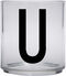 Design Letters Drikkeglass, U