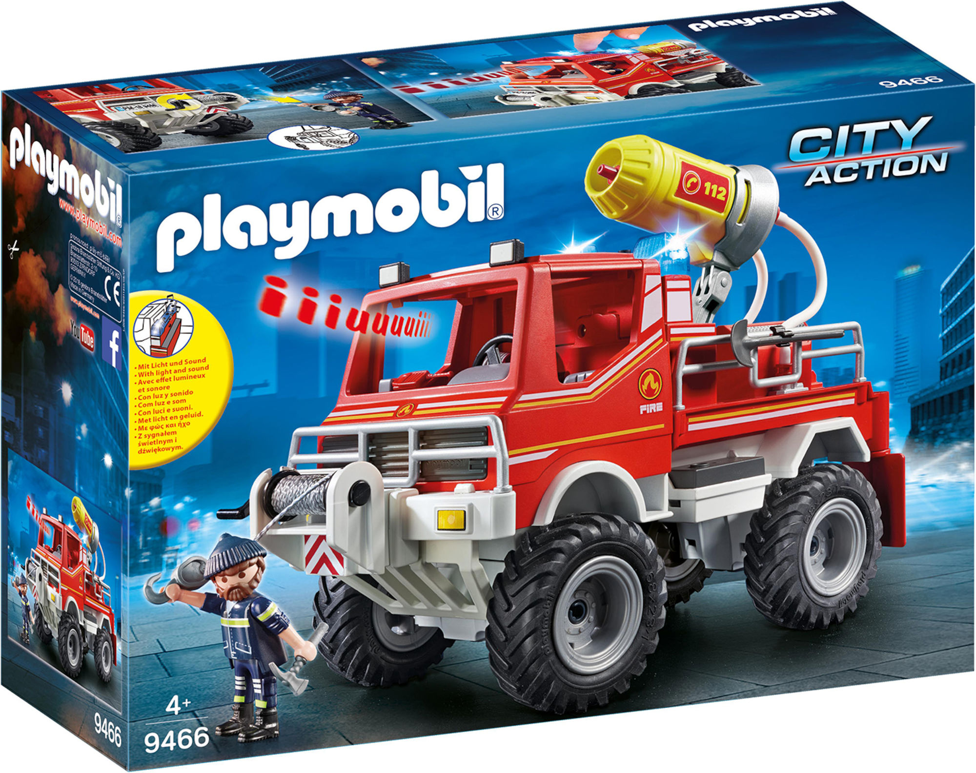 Playmobil 9466 City Action Brannjeep - BEST I TEST 2023