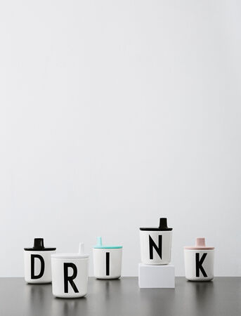 Design Letters Drikke Lokk, Svart