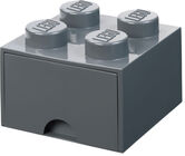 LEGO Oppbevaring med Skuff 4, Dark Grey