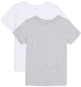 Luca & Lola Adolfo T-Shirt 2-pack, Grey/White