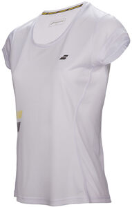 Babolat Core Flag Club Girl T-Shirt, White