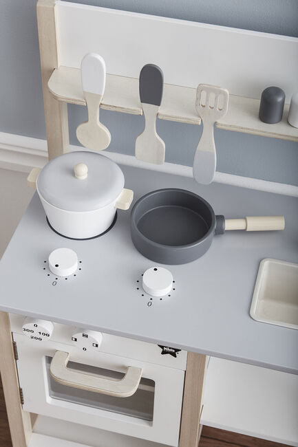 Kid's Concept Lekekjøkken, Natur/Hvit