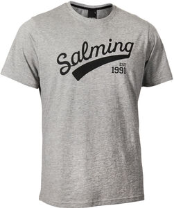 Salming Logo Tee JR T-skjorte, Grey