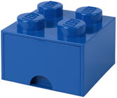 LEGO Oppbevaringsboks med Skuff 4, Blå