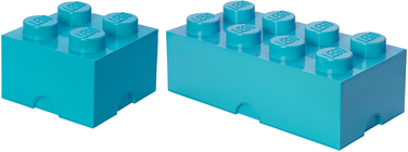 LEGO Oppbevaringspakke Liten/Stor, Azur
