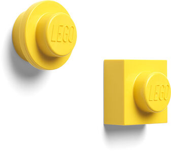 LEGO Magnet Sett, Yellow