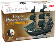 Tactic Puslespill 3D Puzzle The Queen Anne's Revenge 