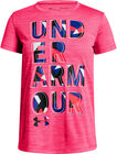 Under Armour Hybrid 2.0 Big Logo T-skjorte, Penta Pink